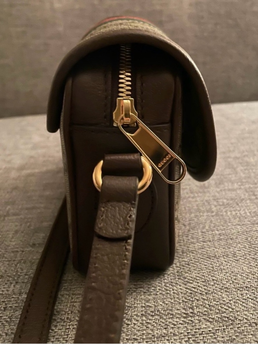 AUTHENTIC GUCCI OPHIDIA MINI SHOULDER BAG - Picture 5 of 12